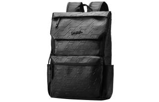 ONRF PVC Backpack Laptop Bag Regular Unisex Black