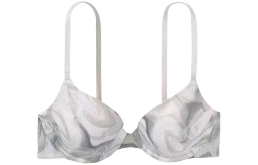 Victoria's Secret PINK Girlish Bra Women's Gray Tie Dye