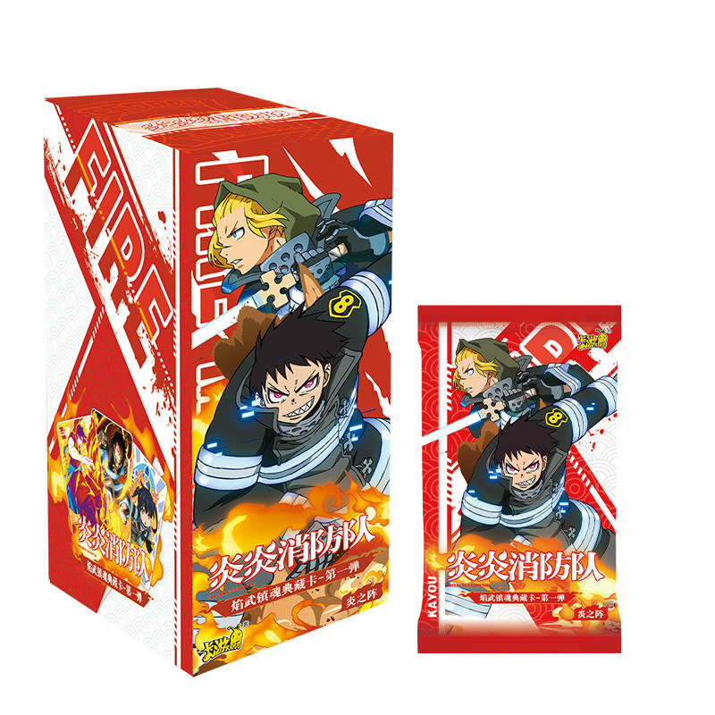 KAYOU Blaze Corps, Flame Warrior Soul Taming Collector's Card, Volume 1 Of The Flame Formation Cards IP / Anime Cards