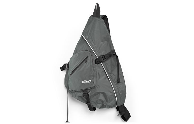 MYEDITION 23L Quiver Bag Hobo Bag Cycling Bag Crossbody Bag Outdoor Bag Polyester Brown/Black/Asphalt Gray Unisex
