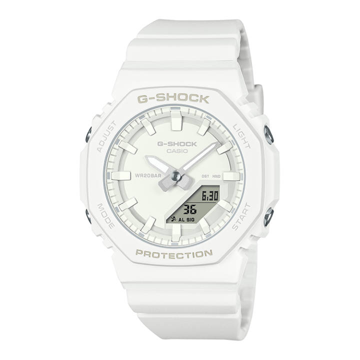 CASIO CASIO G SHOCK Unmounted Quartz Movement Resin Strap Watch Women's Watch White Dial
