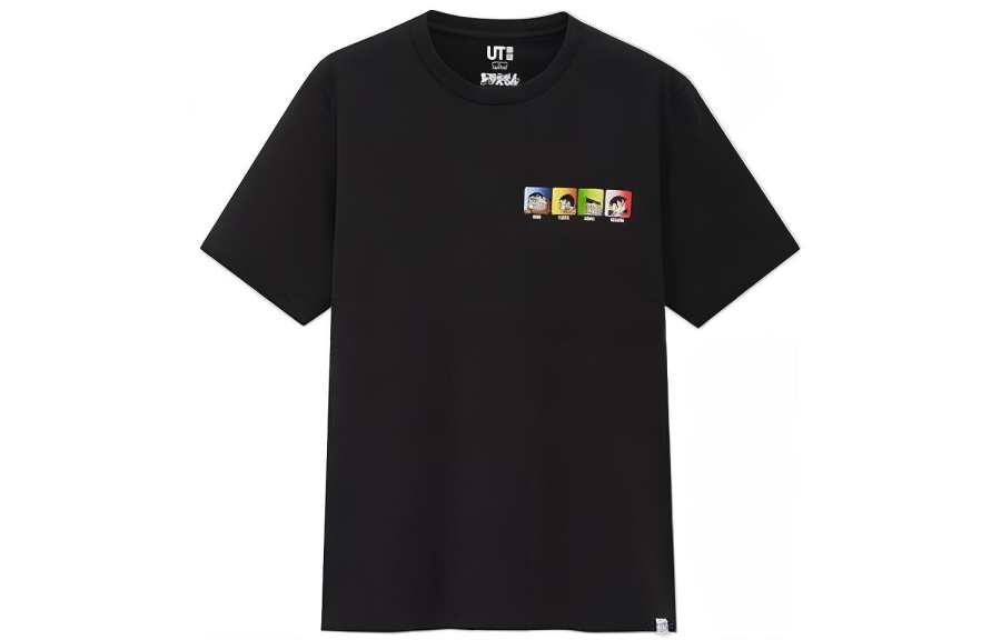 UNIQLO Regular T-Shirt Unisex Black