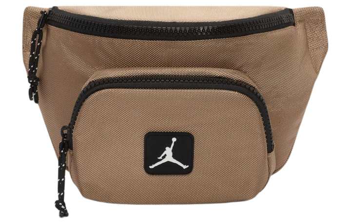 Jordan Jordan Polyester Crossbody Bag, Sling Bag, Fanny Pack Regular Unisex Dark Brown