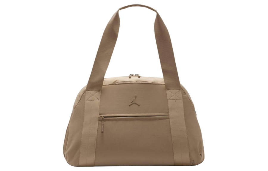 Jordan Jordan Polyamide Luggage Bag, One Shoulder Handbag, Travel Bag Unisex Medium Umber