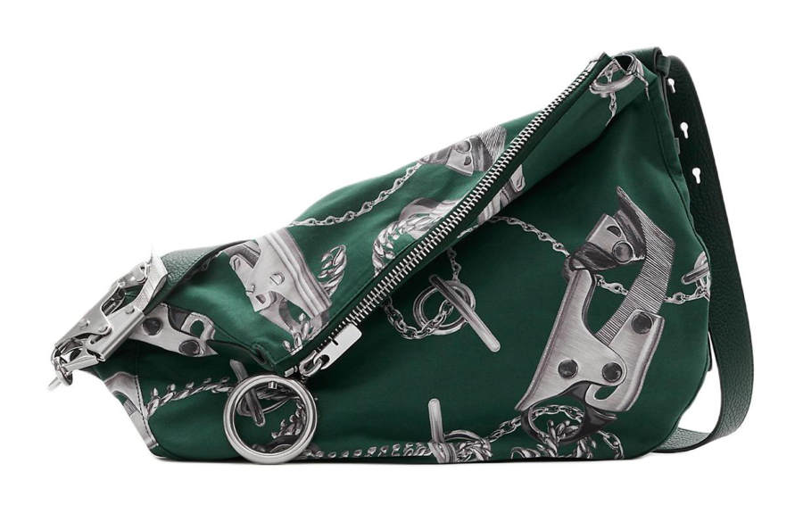 Burberry Polyamide Crossbody Bag, Shoulder Bag Women's Vine Green