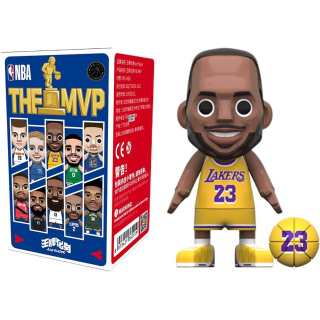 AcePlayer x NBA THE MVP James, Letter Bro NBA Player Stephen Curry Mystery Boxes Single Mystery Box/Full Box 10 Pcs
