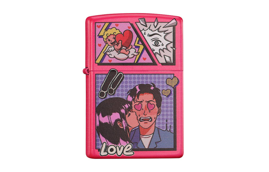 ZIPPO ZIPPO Love Steal The Heart Plan, Practical Men's Windproof Lighter Gift Box Set