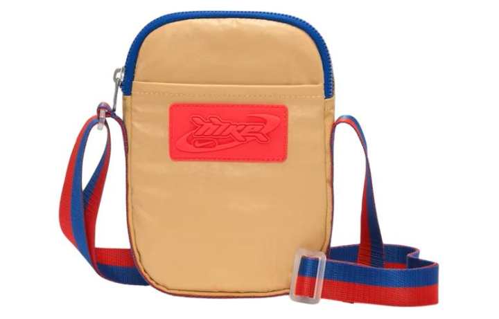 Nike Nike Heritage Fabric Shoulder Bag Women's Celestial Gold/Celestial Gold/Bright Dark Red