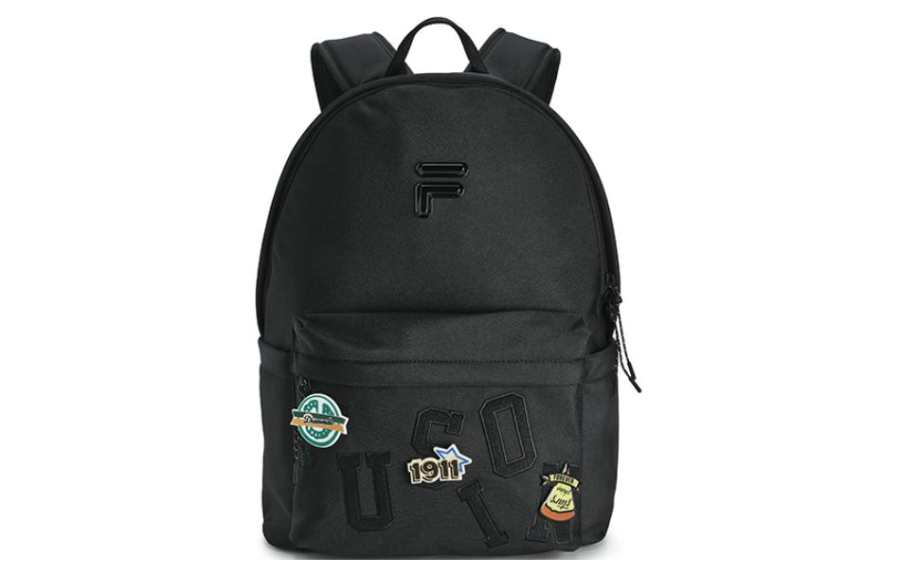 FILA FUSION Fabric Backpack Unisex Black