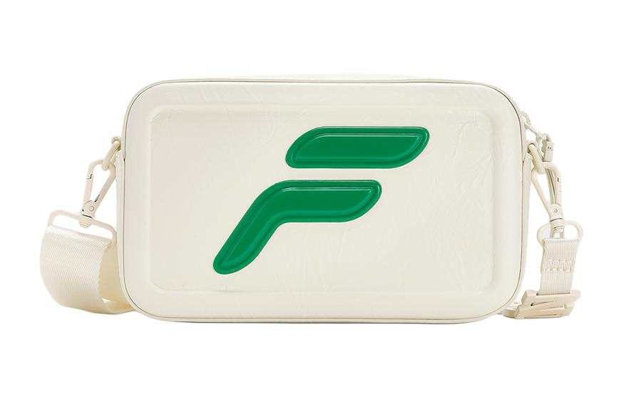 FILA FUSION Polyurethane Camera Bag, Crossbody Bag Unisex Coix Seed