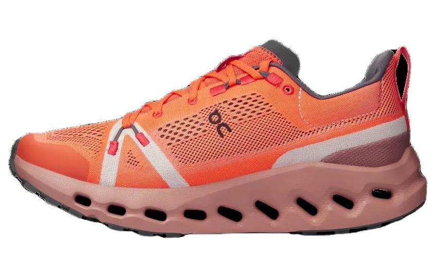 On Cloudsurfer Trail Wmns On 'Flame Dustrose' Women's