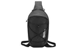 Jack Wolfskin 7L Sling Bags Polyamide Dark Gray Unisex