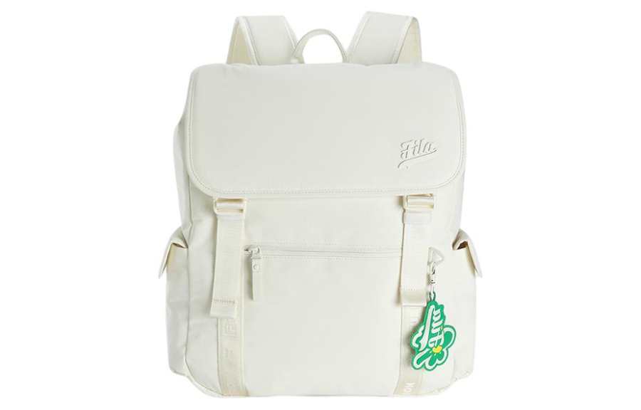 FILA FUSION Fabric Backpack Unisex Marshmallow White