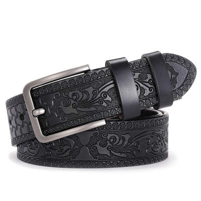 NOMK Cow Leather Belts Men's 3.3cm