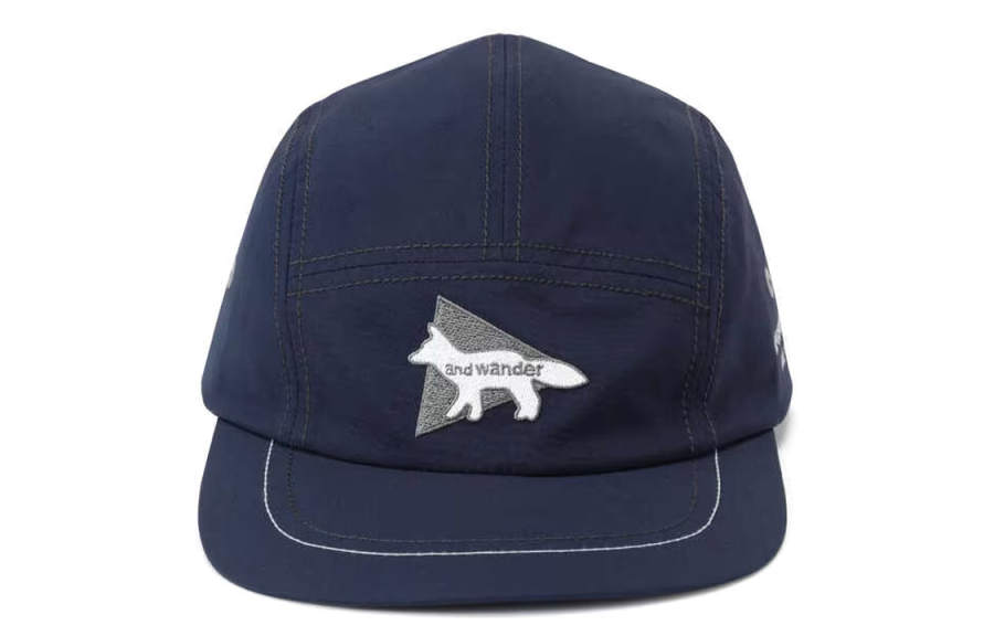 And Wander Nylon Baseball Caps Men's Blue