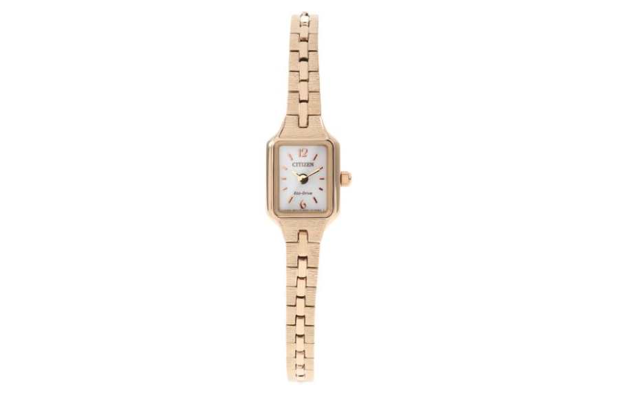 CITIZEN Water Resistant For Everyday Use Light Powered Quartz Movement Stainless Steel Strap Watch
