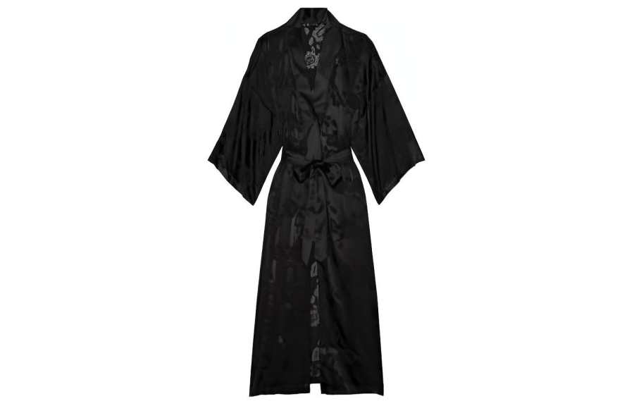 Victoria's Secret Sleep Robe Women's Black