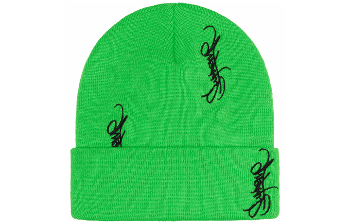 Supreme Supreme Tag Beanie Green