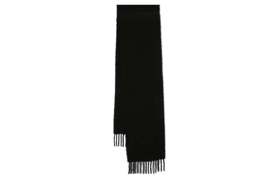 TOTEME TOTEME Monogram Leather Patch Scarf