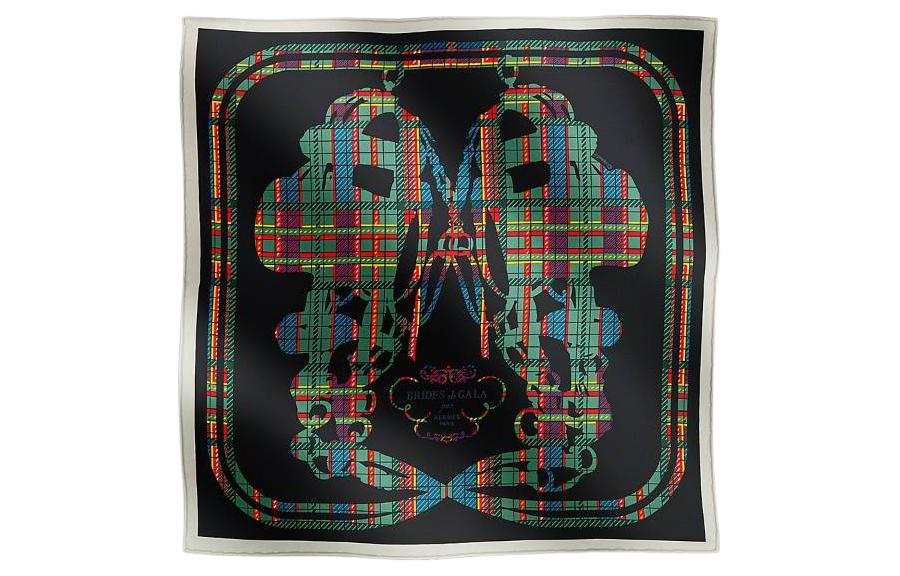 HERMES HERMES Brides De Gala Scarves Women's Multicolor