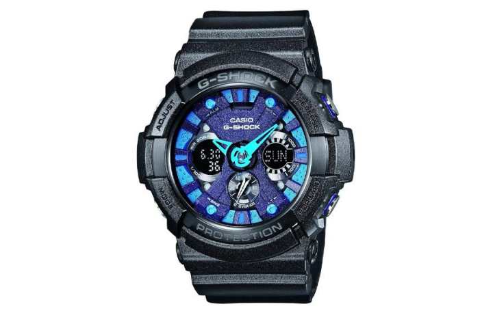 CASIO CASIO Men 52mm Blue Watch GA-200SH-2AJF