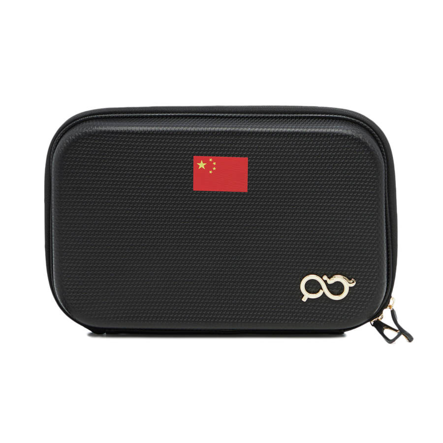 Li-Ning Li Ning Pu Ping Pong Paddle Bag Storage Bag Unisex Black/Blue/White