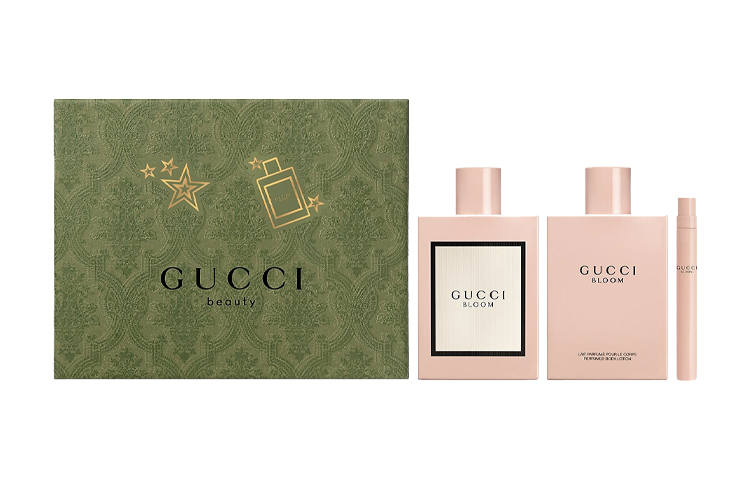 GUCCI Flora Women's Perfume Sets Eau De Parfum Tuberose Jasmine 100ml+10ml+100ml Moisturizing Lotion