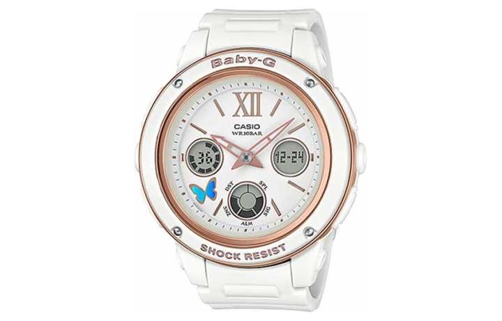 CASIO CASIO Women's BABY-G White Watch BGA-150LF-7AV