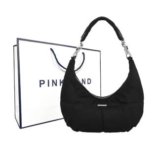 PINK·LAND Pu Shoulder Bag Women's Black