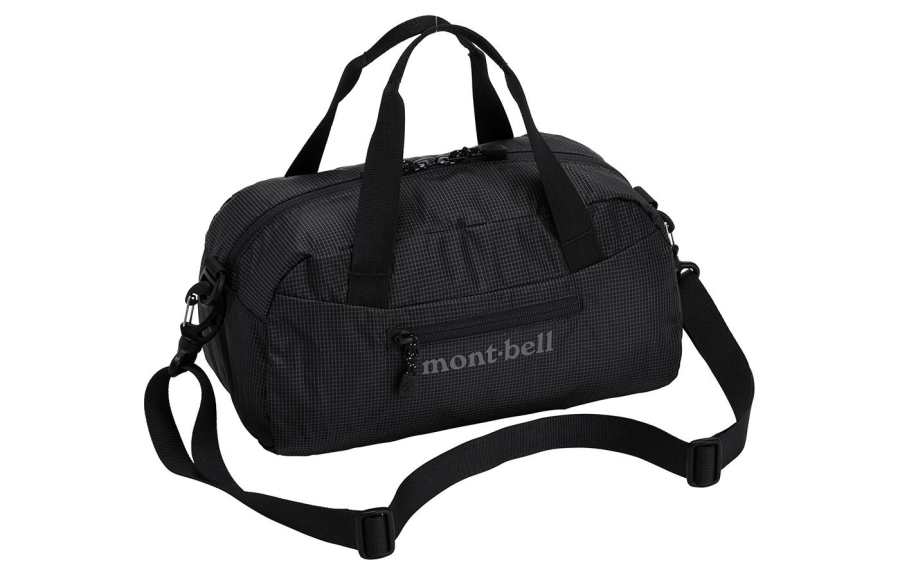 MONTBELL 5L Luggage Bag Portable One Shoulder Crossbody Outdoor Bag Nylon Black Unisex