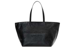 Alexander Wang Punch logo-embossed leather tote bag