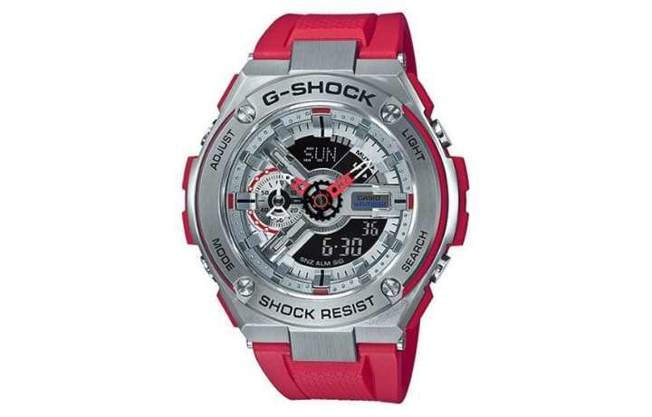 CASIO CASIO Unisex G-STEEL Series 52.4mm Black Watch GST-410-4AJF