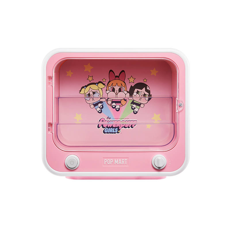 POP MART Crybaby Television Display Case Model Accessories 32.5cm