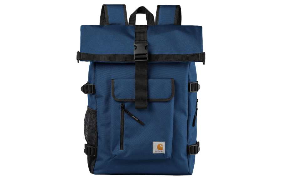 Carhartt WIP Recycled Polyester Backpack Unisex Blue