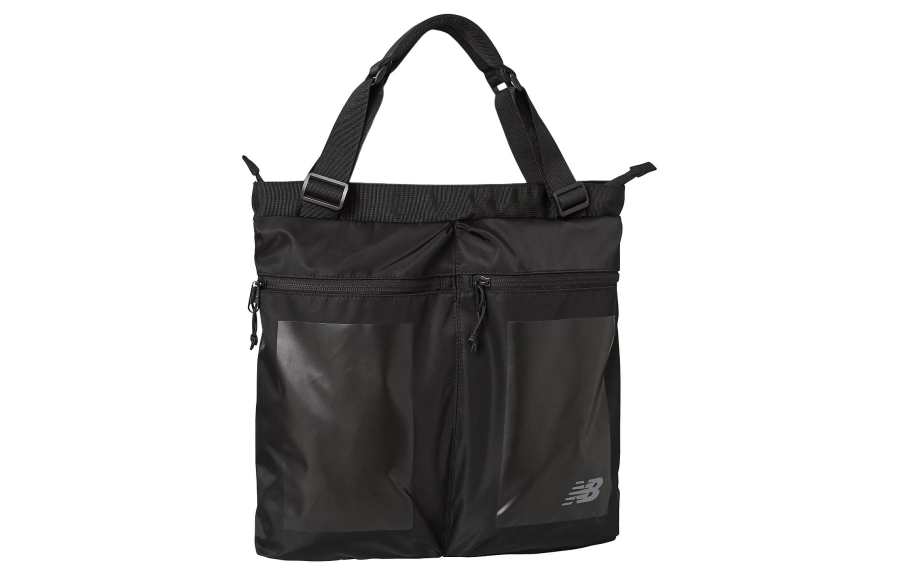 New Balance New Balance Polyester Tote Bag, Shopping Bag, Handbag Regular Unisex Black