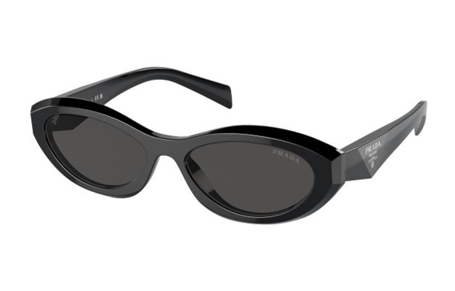 PRADA Prada Symbole oval-frame sunglasses