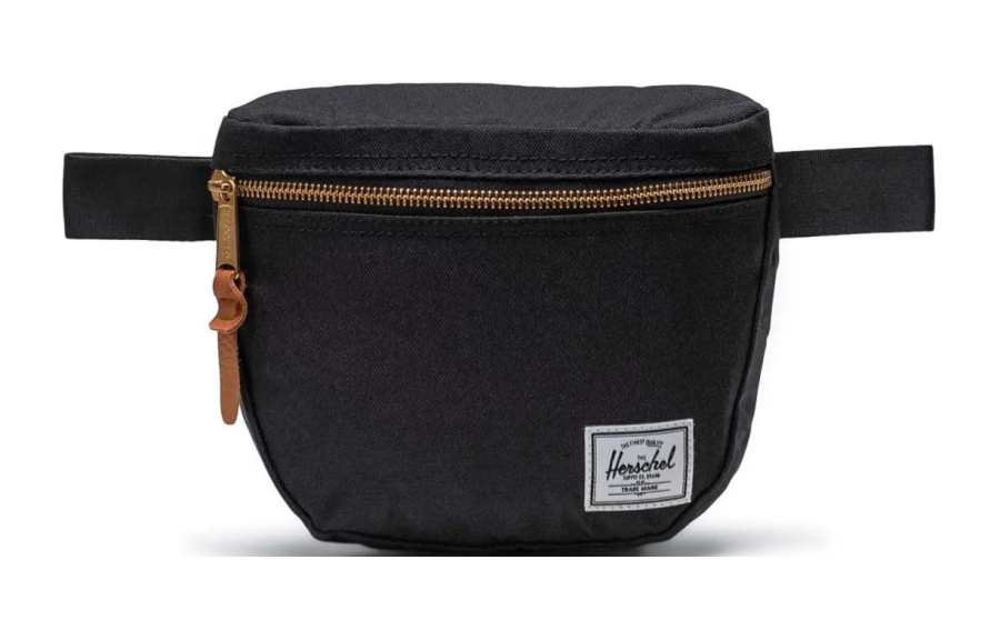 Herschel Polyester Fanny Pack Unisex Black