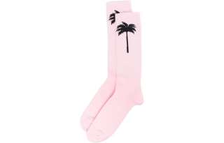 PALM ANGELS Crew Socks Women's 1 Pack Pink