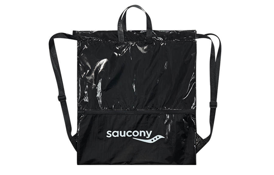 Saucony Saucony Polyamide Backpack Regular Unisex Bright Black