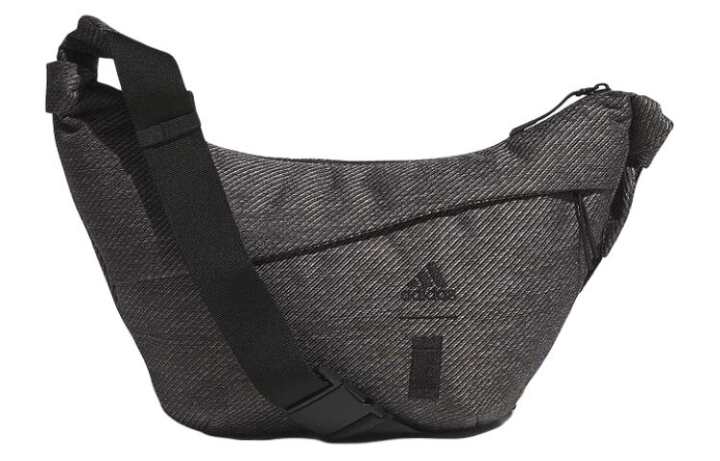 Adidas Adidas Polyester Shoulder Bag, Crossbody Bag Small Unisex Gray