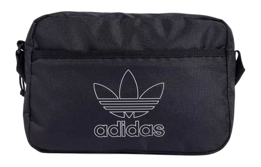 Adidas Originals Recycled Polyester Shoulder Bag Unisex Black