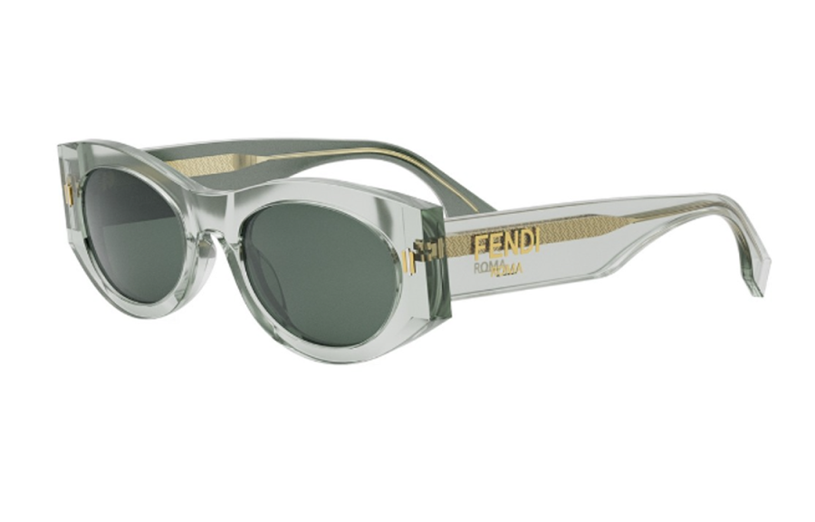 FENDI FENDI Eyewear Oval Frame Sunglasses