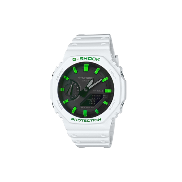 CASIO CASIO Custom Collection Viper 200m Waterproof Quartz Movement Resin Strap Watch Unisex Black Dial