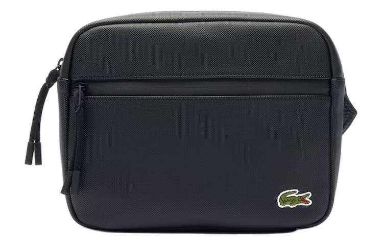LACOSTE LACOSTE Polyurethane Shoulder Bag, Crossbody Bag Men's Black