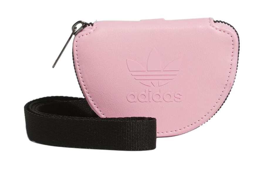 Adidas Originals Trefoil Polyurethane Coin Purse Unisex Ballet Pink