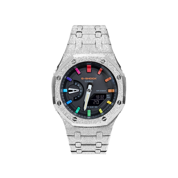 CASIO CASIO Unisex Liquid Crystal/Analog Dual Display Series 48.5mm Black Watch