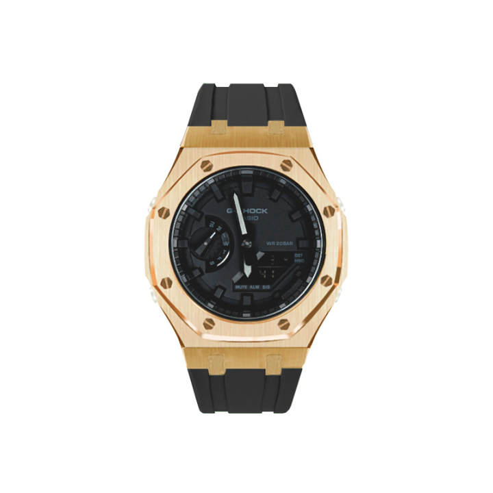 CASIO CASIO Unisex Liquid Crystal/Analog Dual Display Series 48.5mm Black Watch