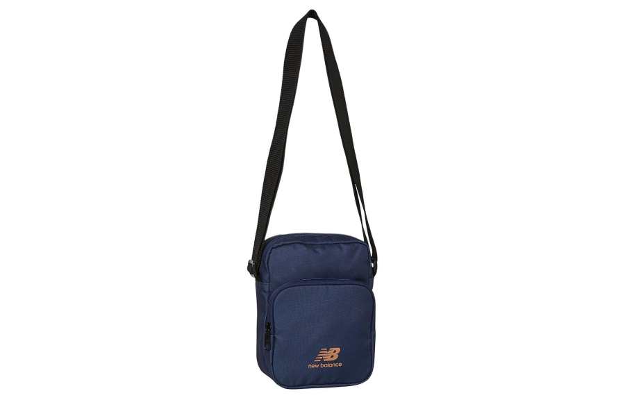New Balance New Balance Polyester Crossbody Bag, Shoulder Bag Unisex Marine Blue