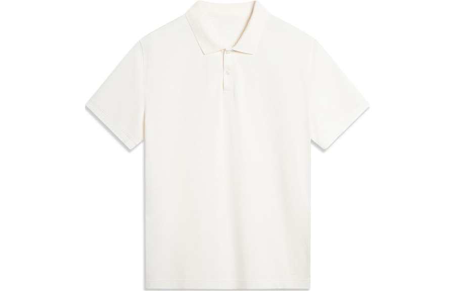 Li-Ning Li Ning Sports Life Collection Polo Shirt Men's Creamy