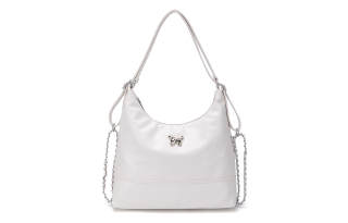 UNITE STAR Pu Shoulder Bag Regular Women's Silver/Black/Cream White